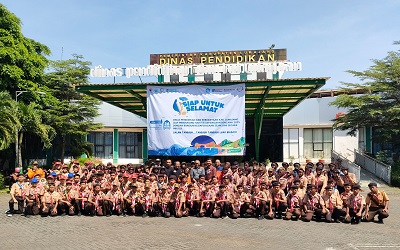 SMPN 1 Kunir Ikuti Kegiatan Sosialisasi, Edukasi, dan Simulasi Kesiapsiagaan Bencana 2025 di Dinas Pendidikan dan Kebudayaan Kabupaten Lumajang